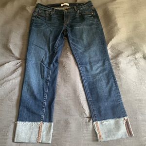 LOFT cuffed jeans Size 28/6 Worn once